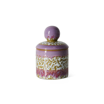PRE-ODRER - HKLIVING - 70s ceramics: Voorraadpot small - Deepsea