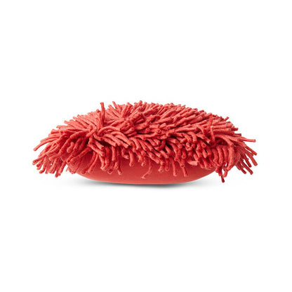 HKLIVING - Rugged woolen cushion - Cherry Red