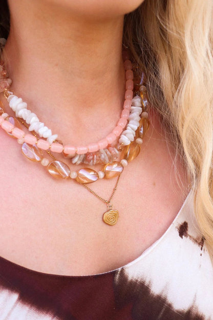 Label Kiki - Twirl Necklace gold