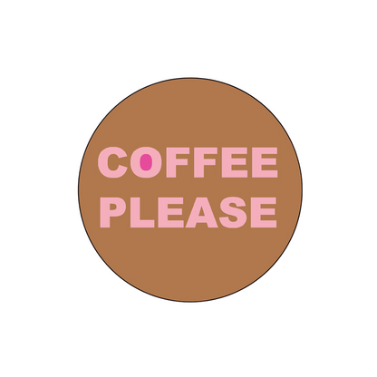 Onderzetter - Coffee Please