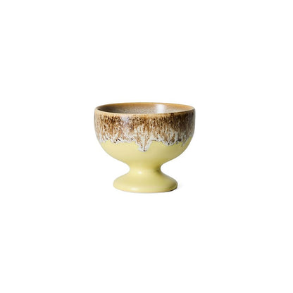 PRE-ORDER - HKLIVING - 70s ceramics: Small coupe - Custard