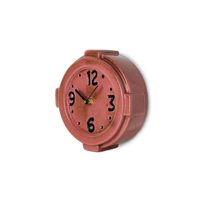 PRE-ORDER - HKLIVING - Retro ceramic wall clock - Pink