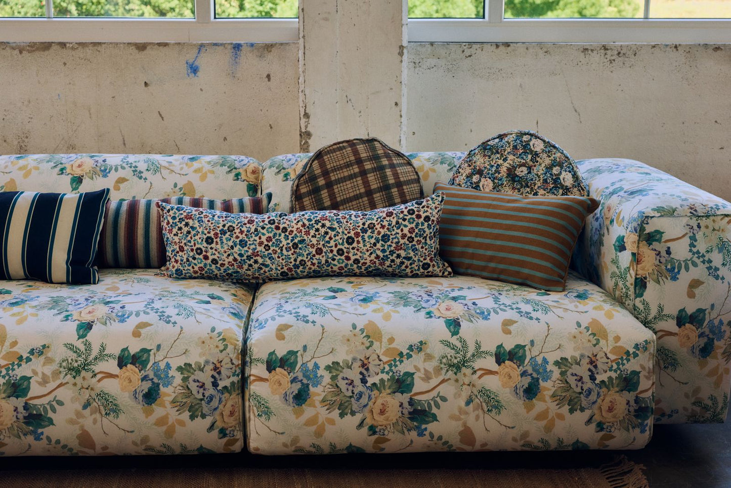 PRE-ORDER - HKLIVING - Printed Sierkussen - Spring