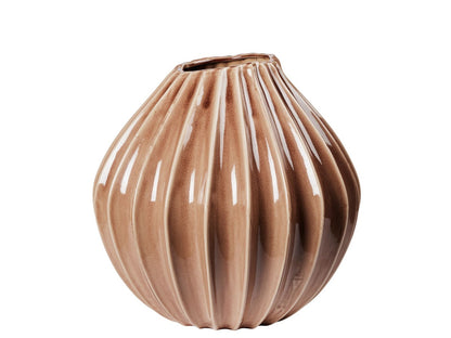 Broste Copenhagen - Wide Vaas Fawn 25cm