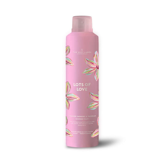 The Gift Label - Shower Foam - Lots of love