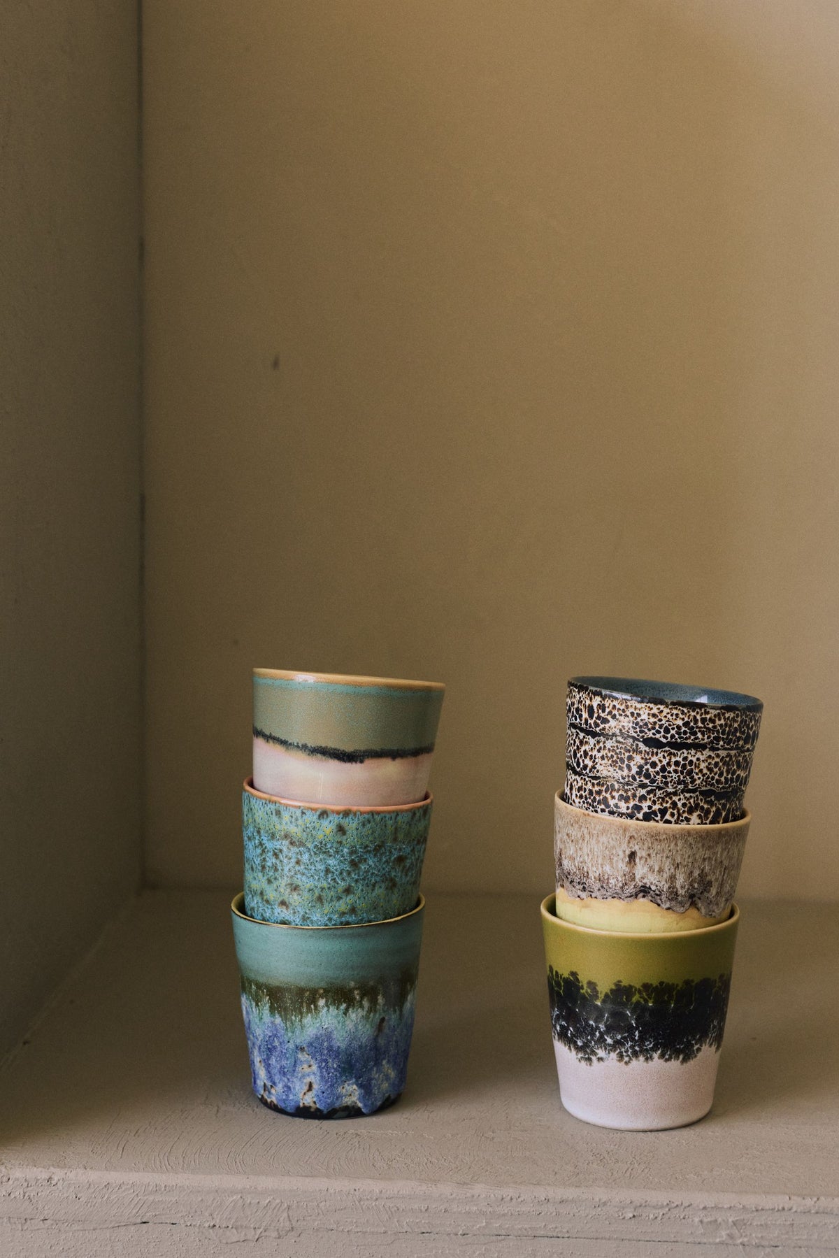 PRE-ORDER - HKLIVING - 70s ceramics: Coffee mug - Custard