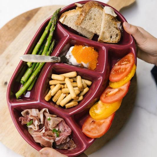 Nine Kitchenware - Snackschotel Burgundy Nova