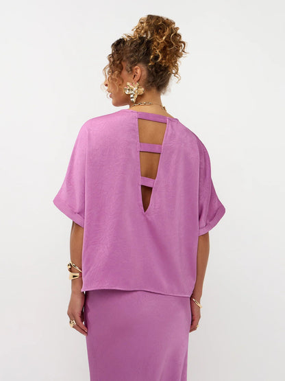Ydence | Top Paula | Pink purple