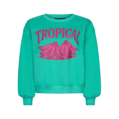 Ydence | Sweater Tropical | Sea Green