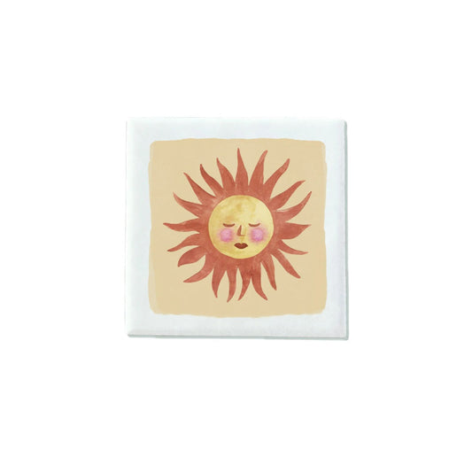 Mini tegeltje Liefs Karlijn - Zon
