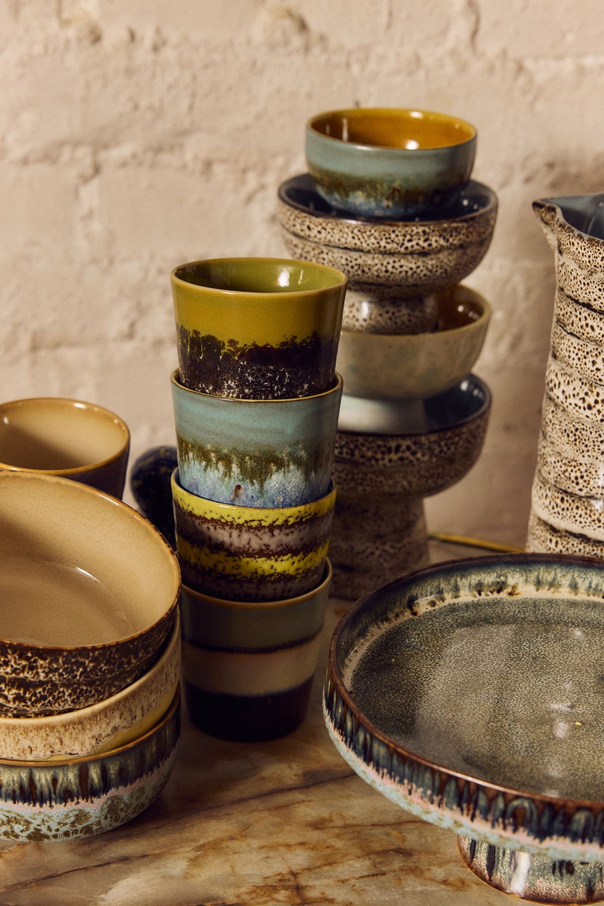 PRE-ORDER - HKLIVING - 70s ceramics: Coffee mug - Gelato