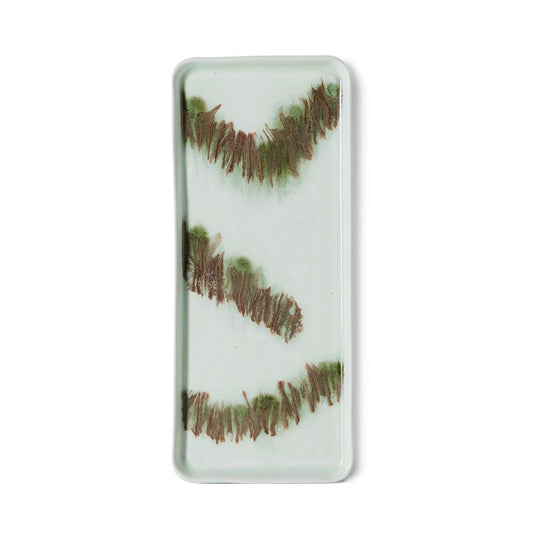 PRE ORDER - HKLIVING - 70s ceramics: cake tray - Tide