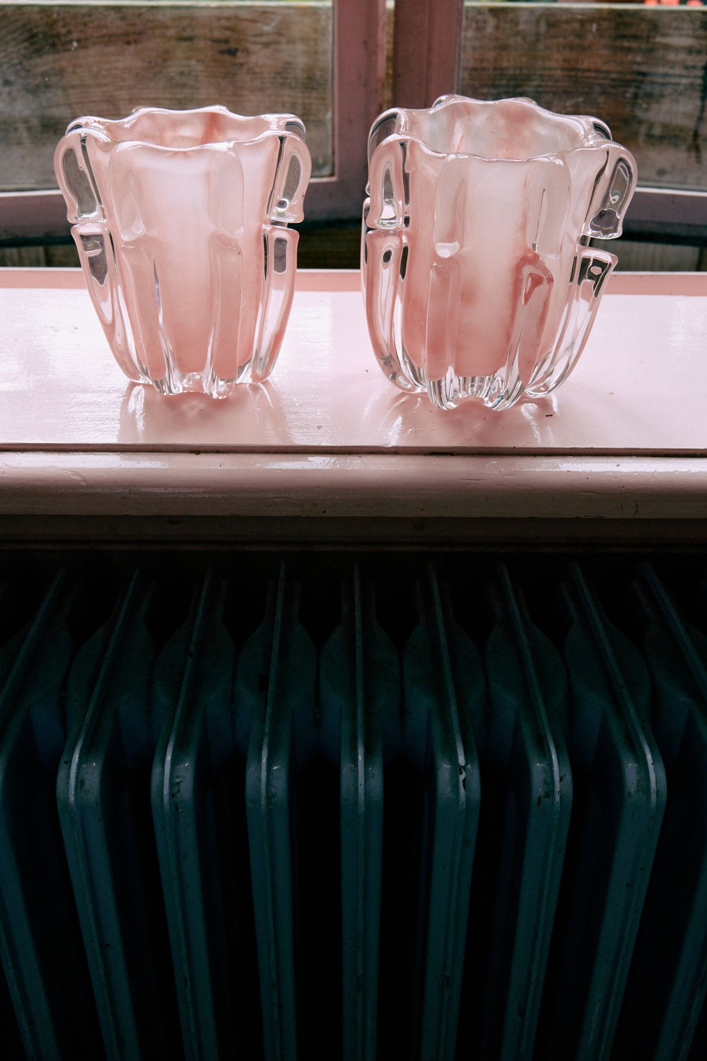 HKLIVING - Coralla candle holder - Soft Pink