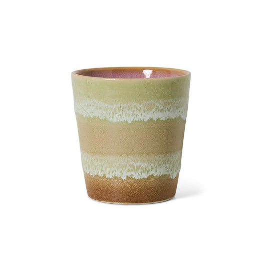 PRE ORDER - HKLIVING - 70s koffiemok - Umber