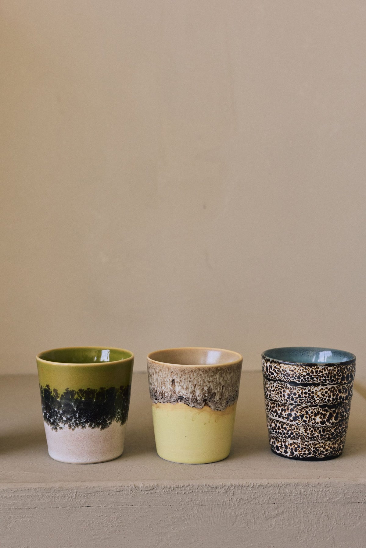 PRE-ORDER - HKLIVING - 70s ceramics: Coffee mug - Brew