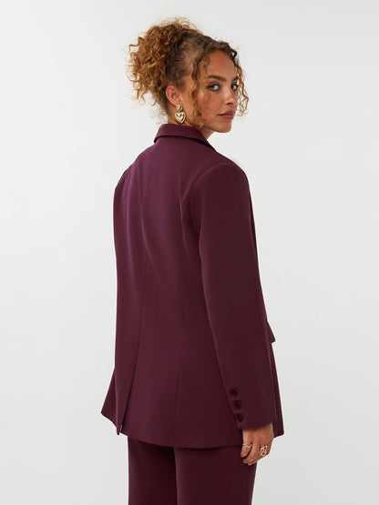 Ydence | Blazer Maisie | Burgundy