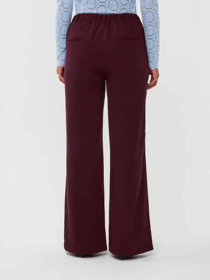 Ydence | Pants Solange | Burgundy