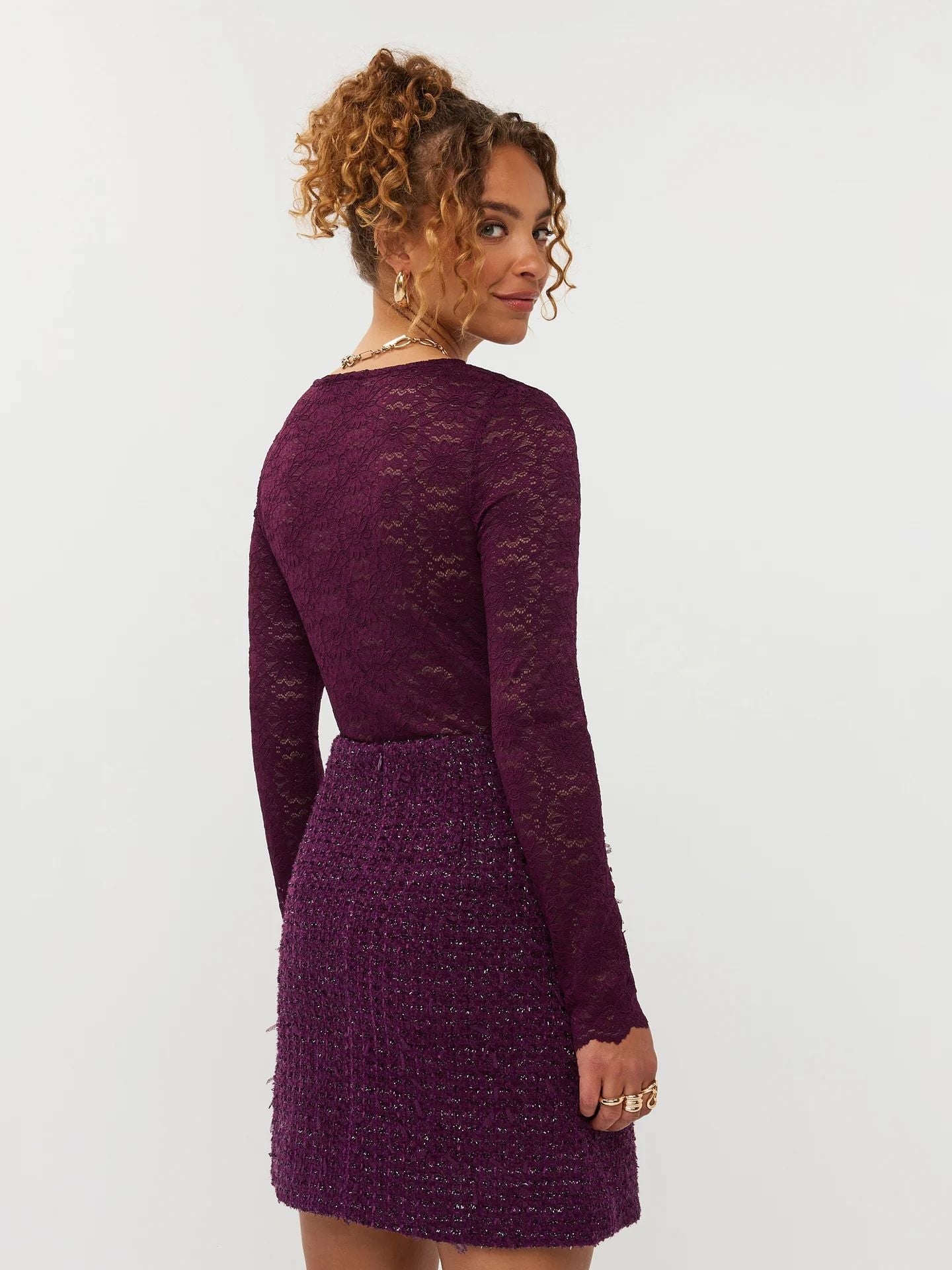 Ydence | Top Loiza | Aubergine