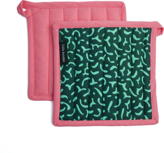 Lifa Home - Pannenlappen set van 2 - Vivid Green