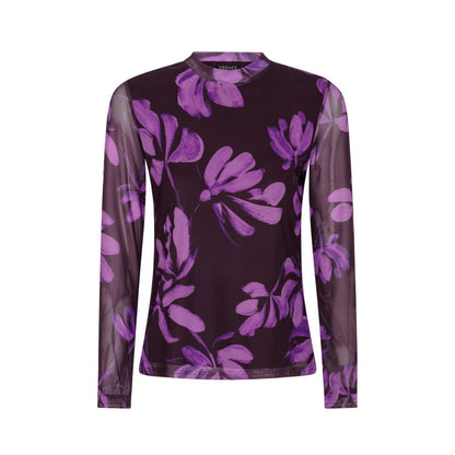 Ydence | Top Willemijn | Plum Flower