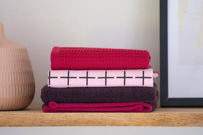 Lifa Home - Vaatdoekjes - Vivid Red