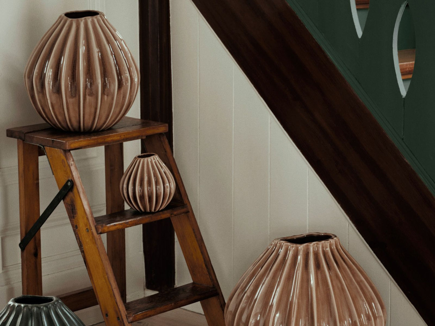 Broste Copenhagen - Wide Vaas Fawn 25cm