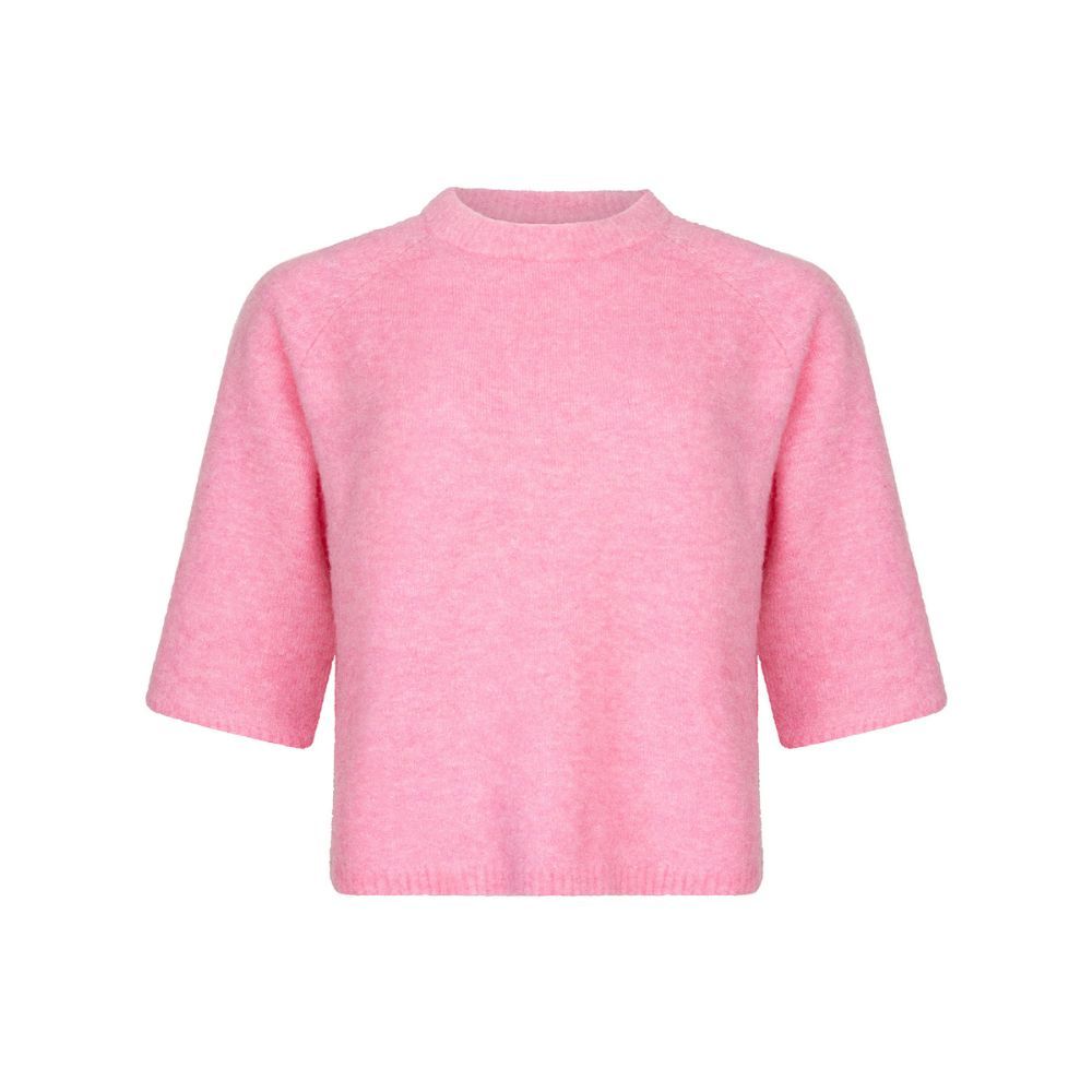 Ydence | Knitted Sweater Bunny | Coral pink