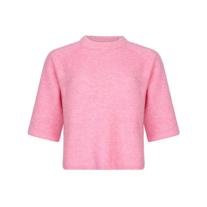 Ydence | Knitted Sweater Bunny | Coral pink