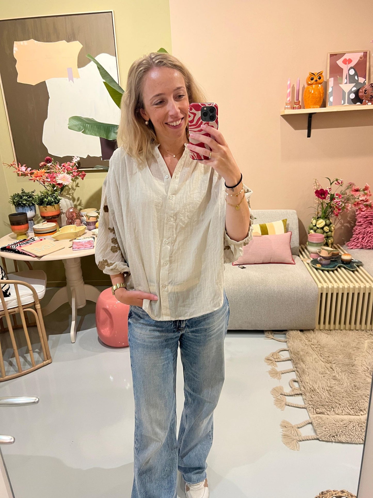 Blouse Jada - Beige