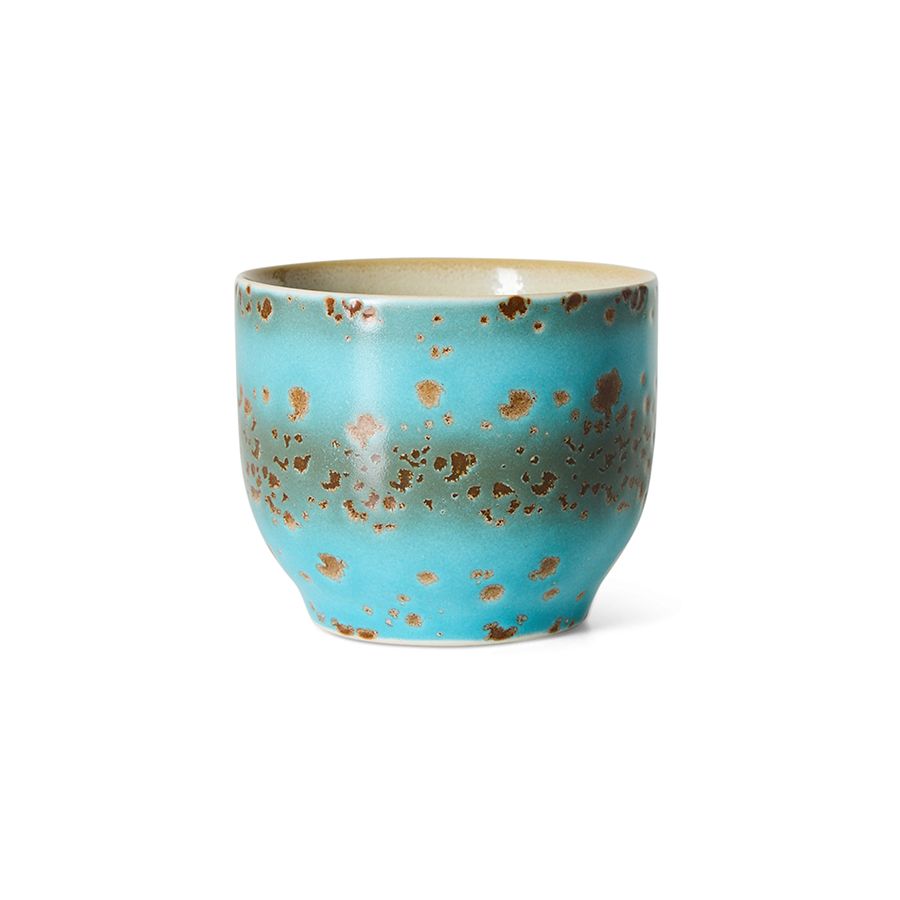 PRE-ORDER - HKLIVING - 70s ceramics: Cafe cup - Aqua