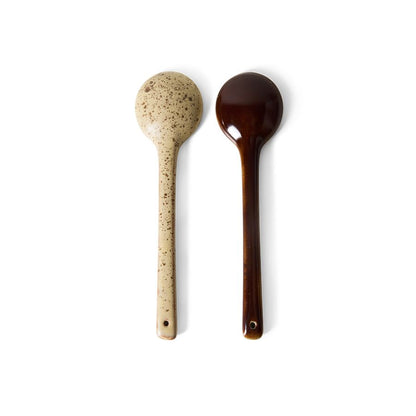 PRE ORDER - HKLIVING - 70s serving spoons - Hills