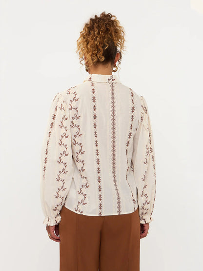Ydence | Blouse Aline | Ecru