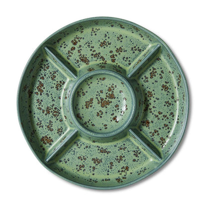 PRE-ORDER - 70s ceramics: Snack plateau - Minty
