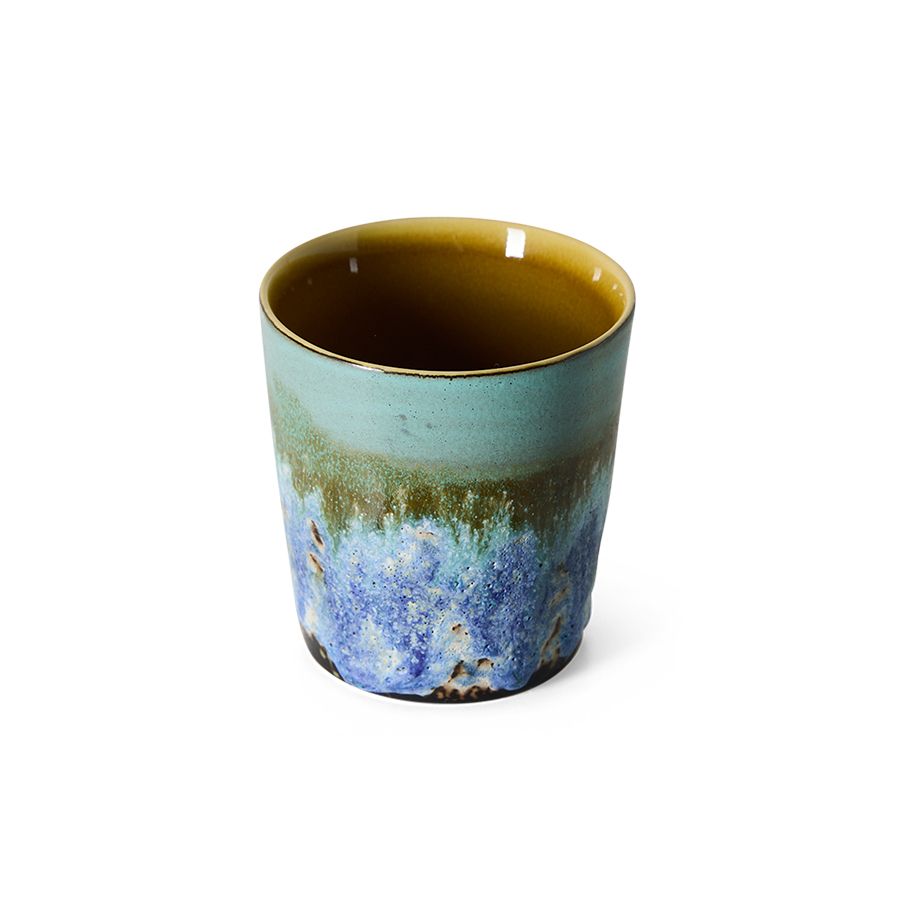 PRE-ORDER - HKLIVING - 70s ceramics: Coffee mug - Agave