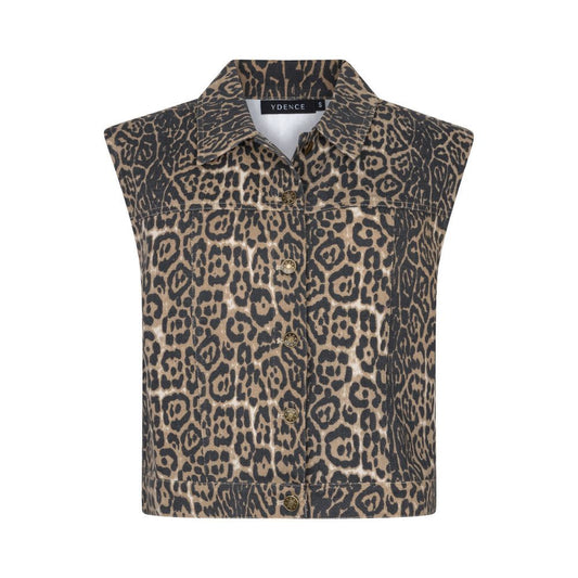 Ydence | Gilet Tara | Leopard