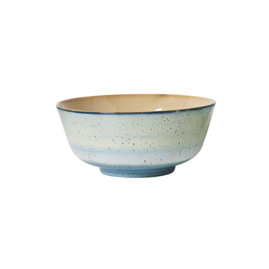 PRE ORDER - HKLIVING - 70s ramen bowl - blauw/groen