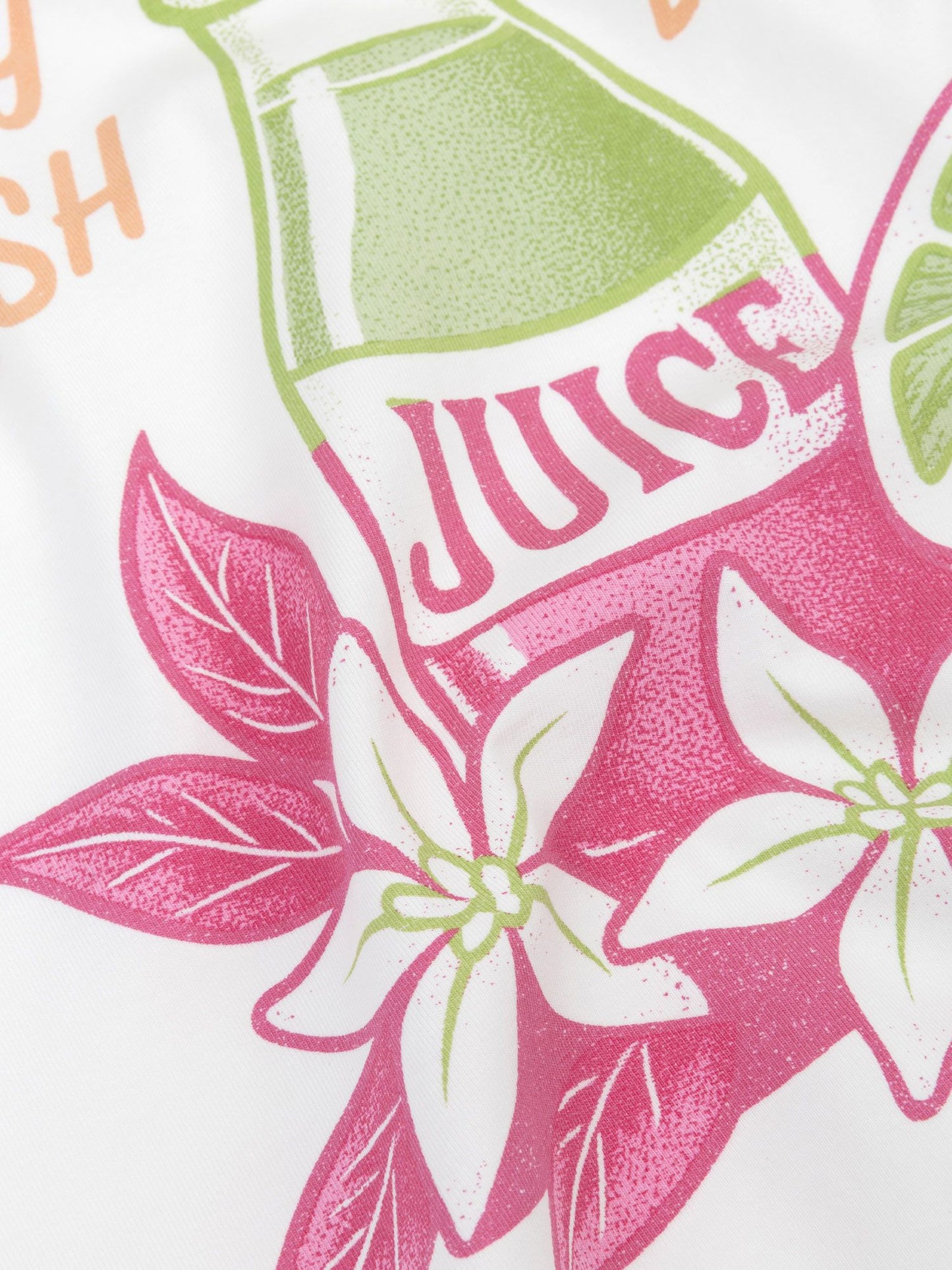 Ydence | T-shirt Juicy bottle | Berry pink