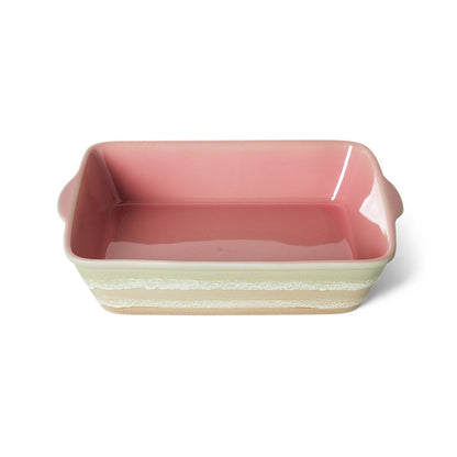 PRE-ORDER - HKLIVING - 70s ceramics: Ovenschaal large - Umber