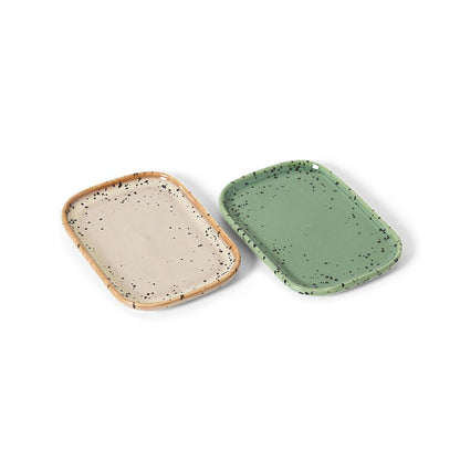PRE ORDER - HKLIVING - 70s ceramics - Small Tray - Crayon