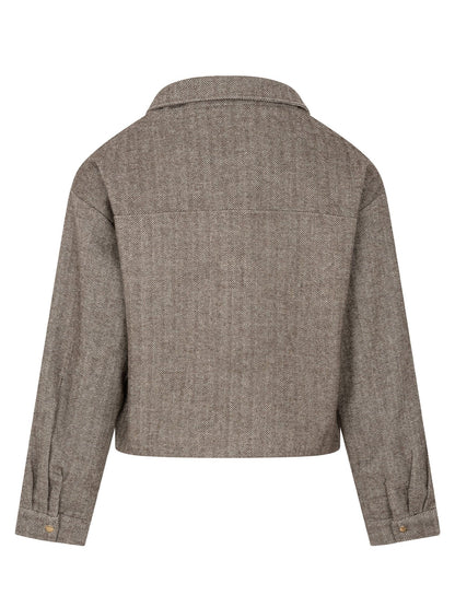 Ydence | Jacket Gemma | Dark Brown