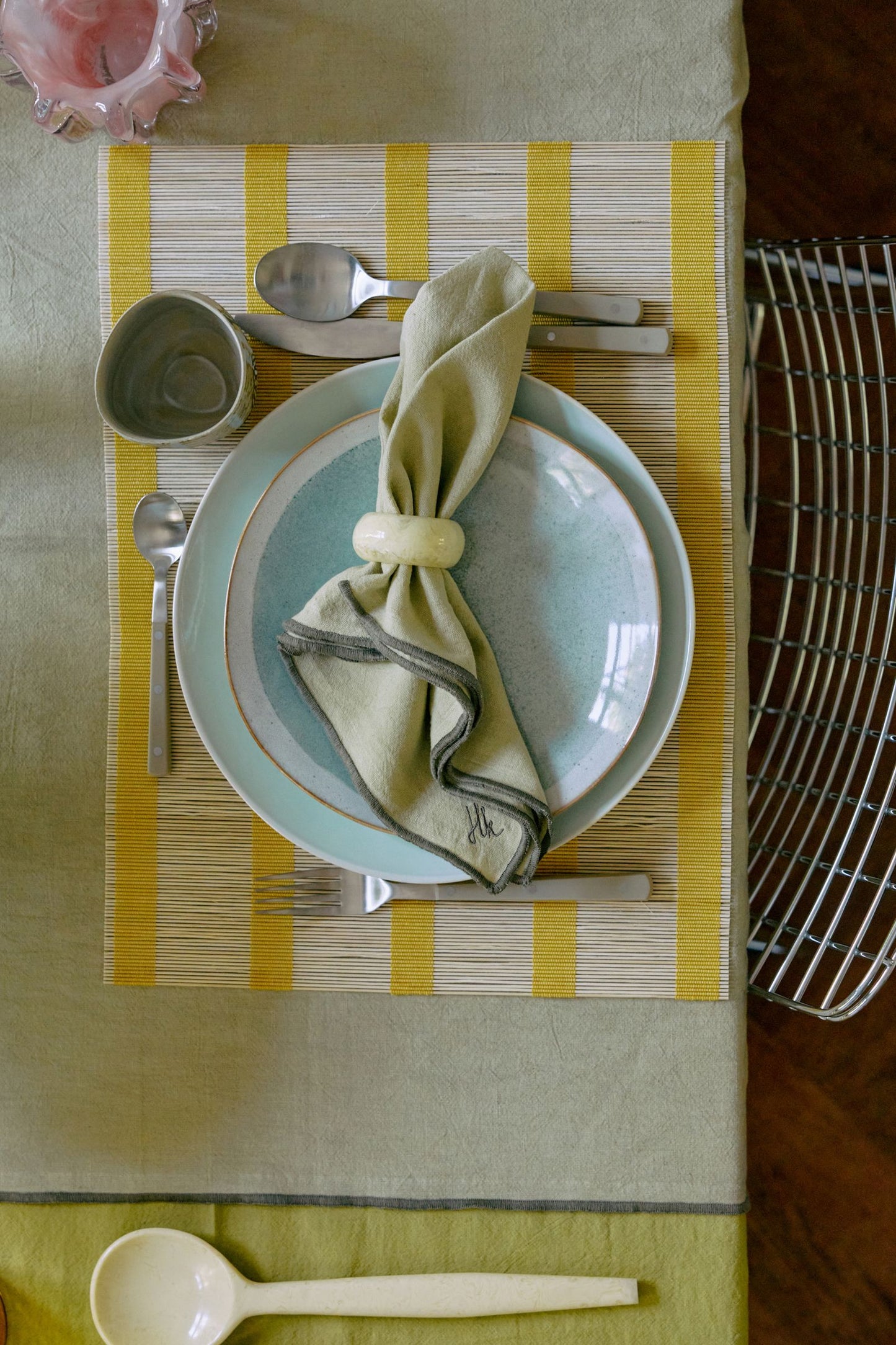 HKLIVING - Ease Servetten - Dune (set van 2)