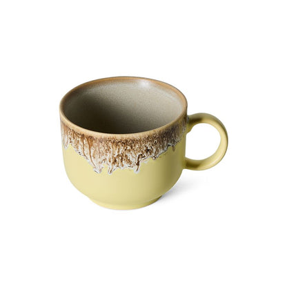 PRE-ORDER - HKLIVING - 70s ceramics: Tea cup - Custard