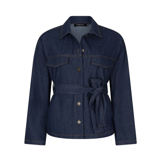 Ydence | Blouse Amina | Dark denim