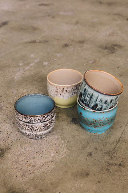 PRE-ORDER - HKLIVING - 70s ceramics: Cafe cup - Custard