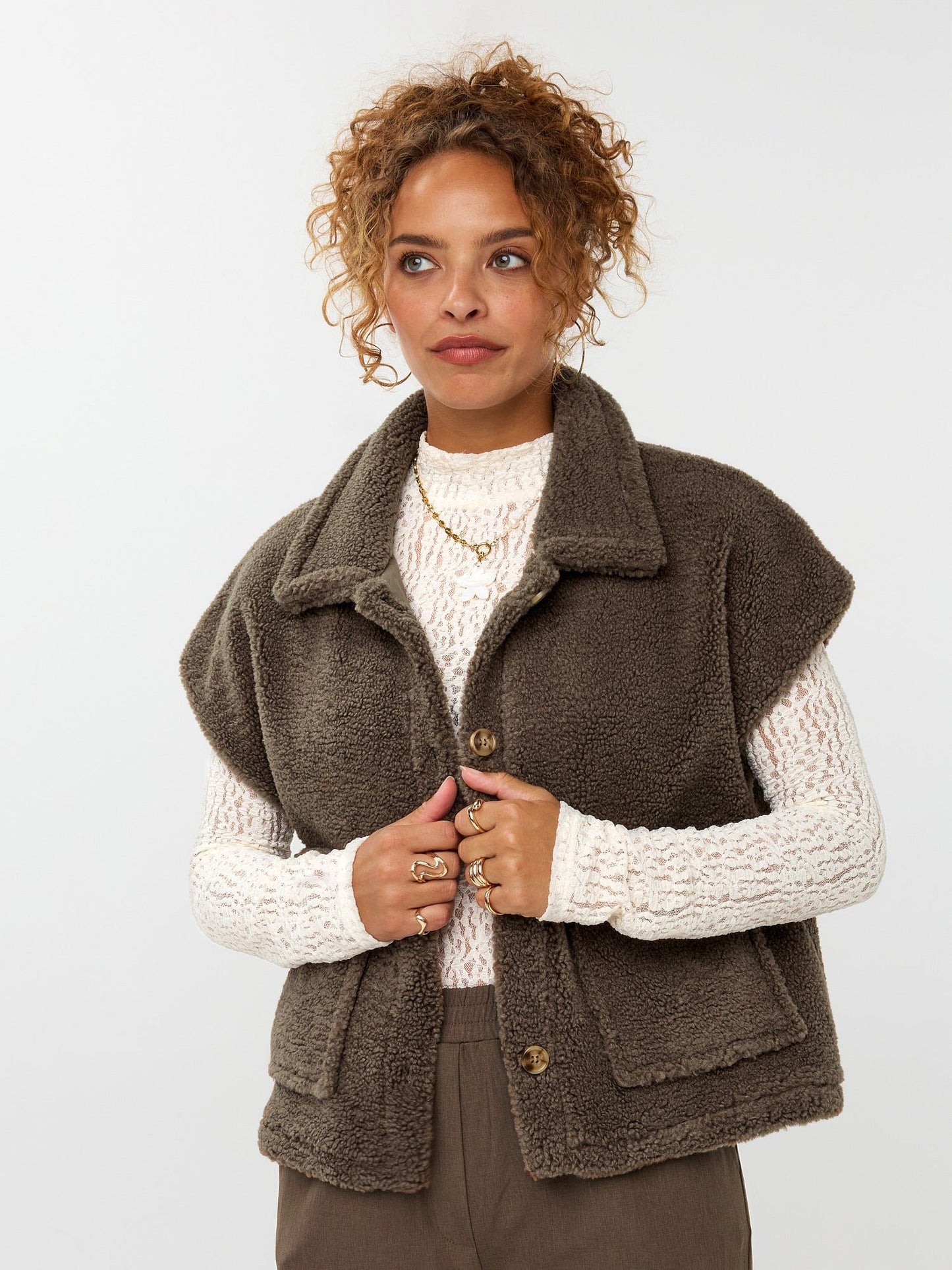 Ydence | Gilet Rejou | Mud
