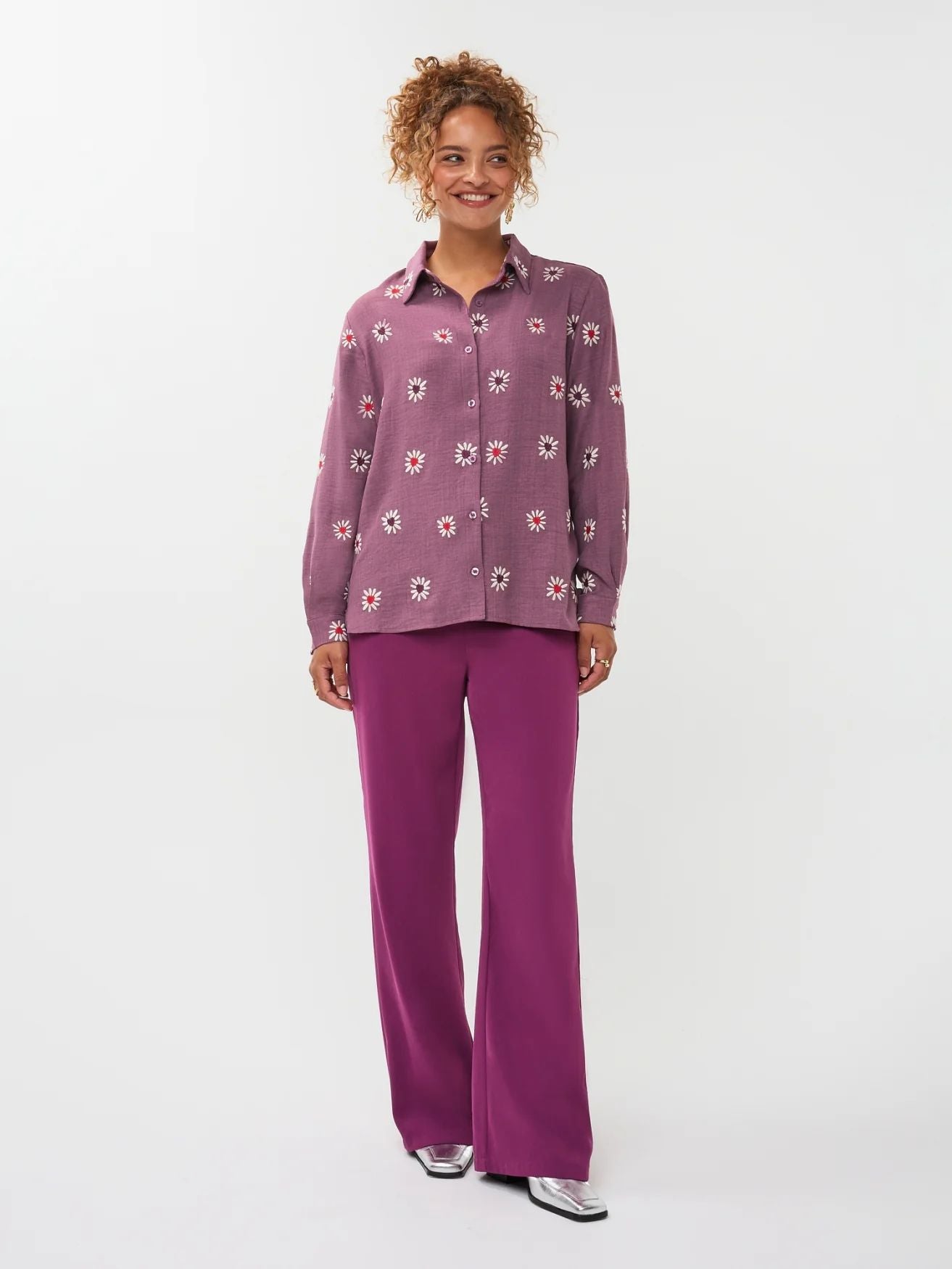 Ydence | Blouse Gabia | Mauve