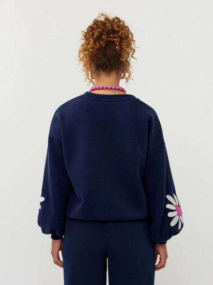 Ydence | Sweater Madelief | Navy