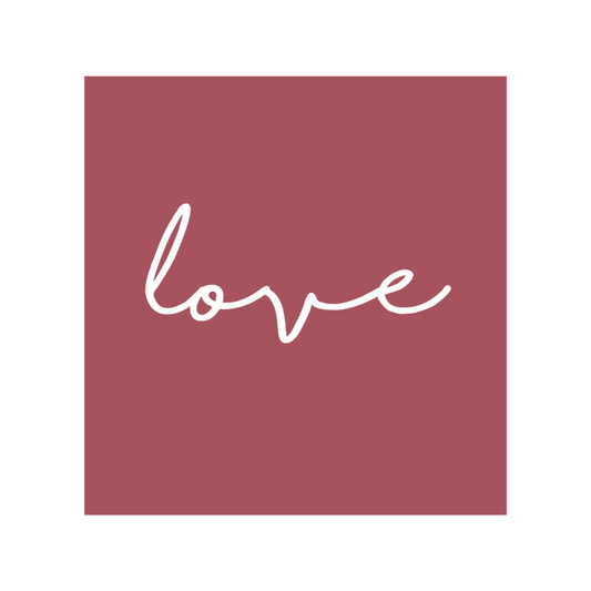 Forex Tegeltje - Love 20cm