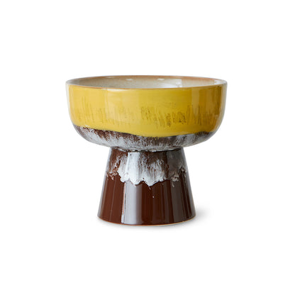 HKLIVING - 70s Tapas bowl on base - Creek