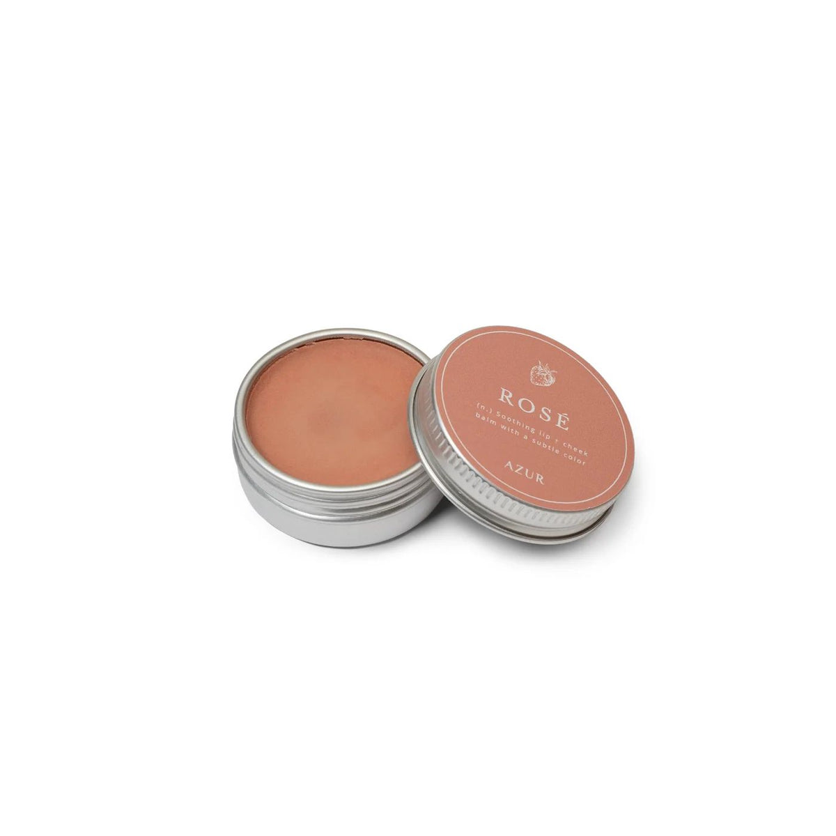 Azur Natural Bodycare - Natuurlijke lippenbalsem - Roze